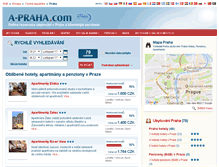 Tablet Screenshot of a-praha.com